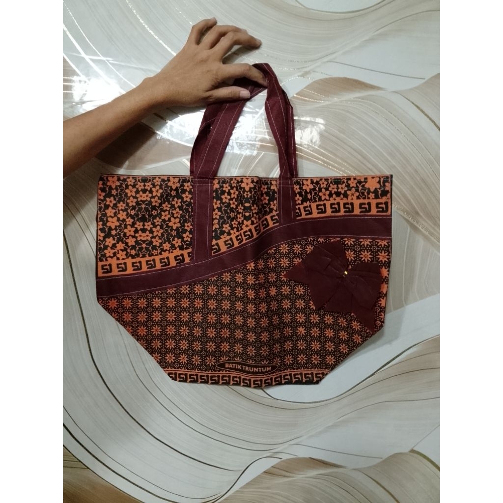 Tas Hajatan Tasyakuran Motif Batik