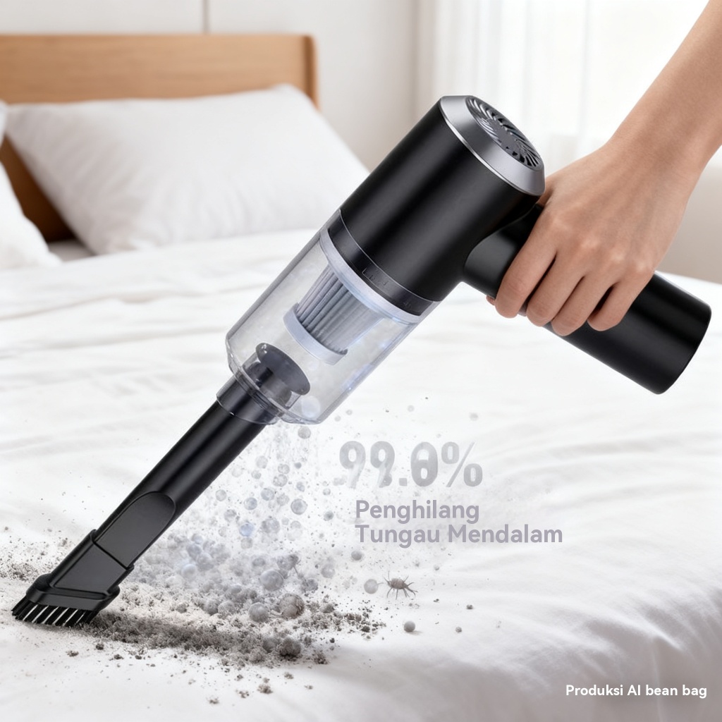 Vacuum Cleaner Mini Daya hisap kuat senyap