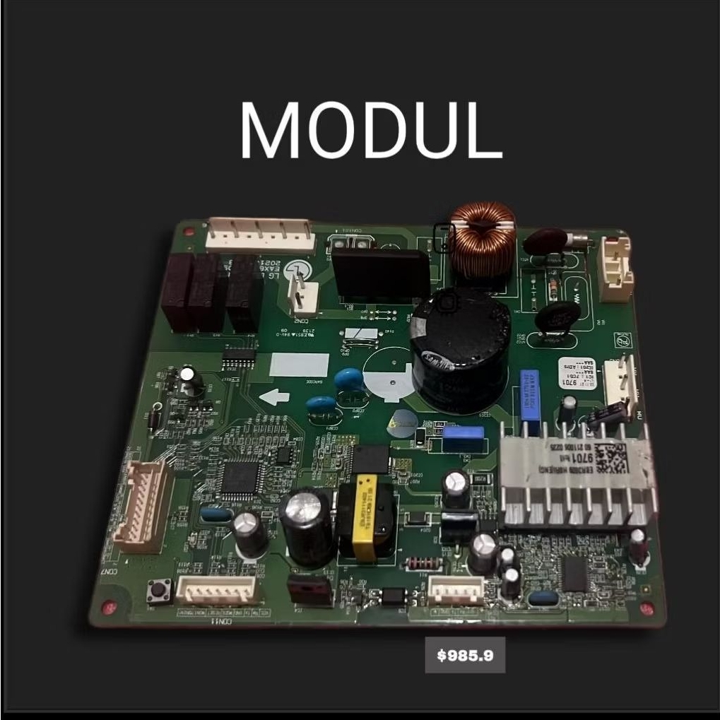 MODUL PCB KULKAS LG INVENTER 2PINTU EBR 9701 ORIGINAL LG ELEKTRONIK