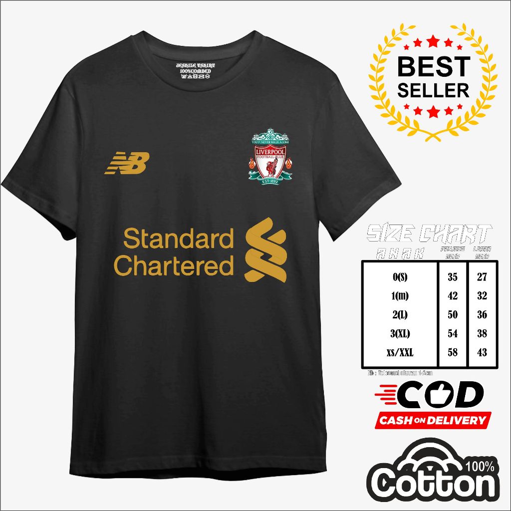 Kaos Distro Tshirt Liverpool Dewasa Its Worth / Kaos Distro By Jeshile T-Shisrt