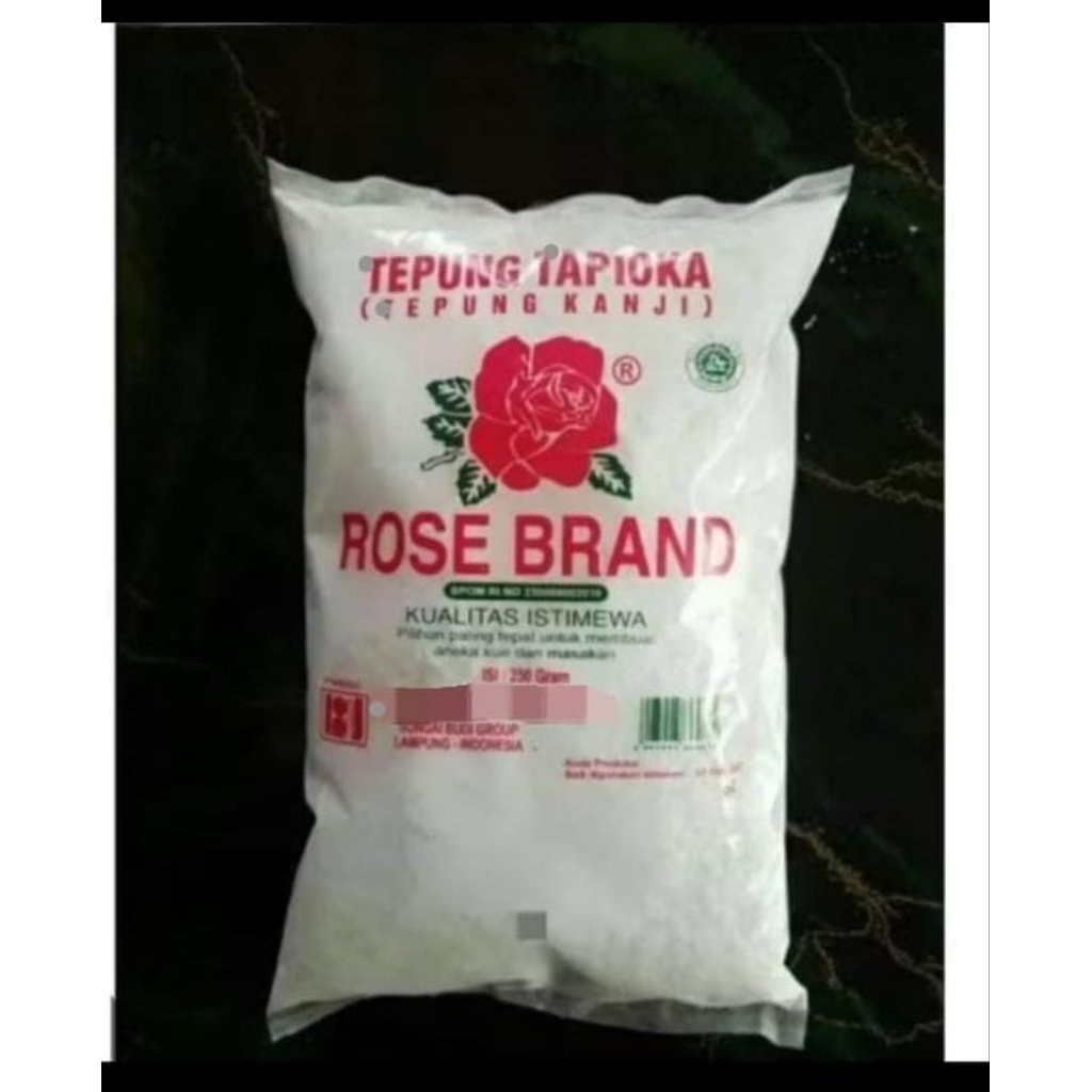 tepung tapioka rose brand 250 gr