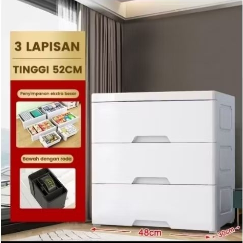 LEMARI PLASTIK SUSUN 3