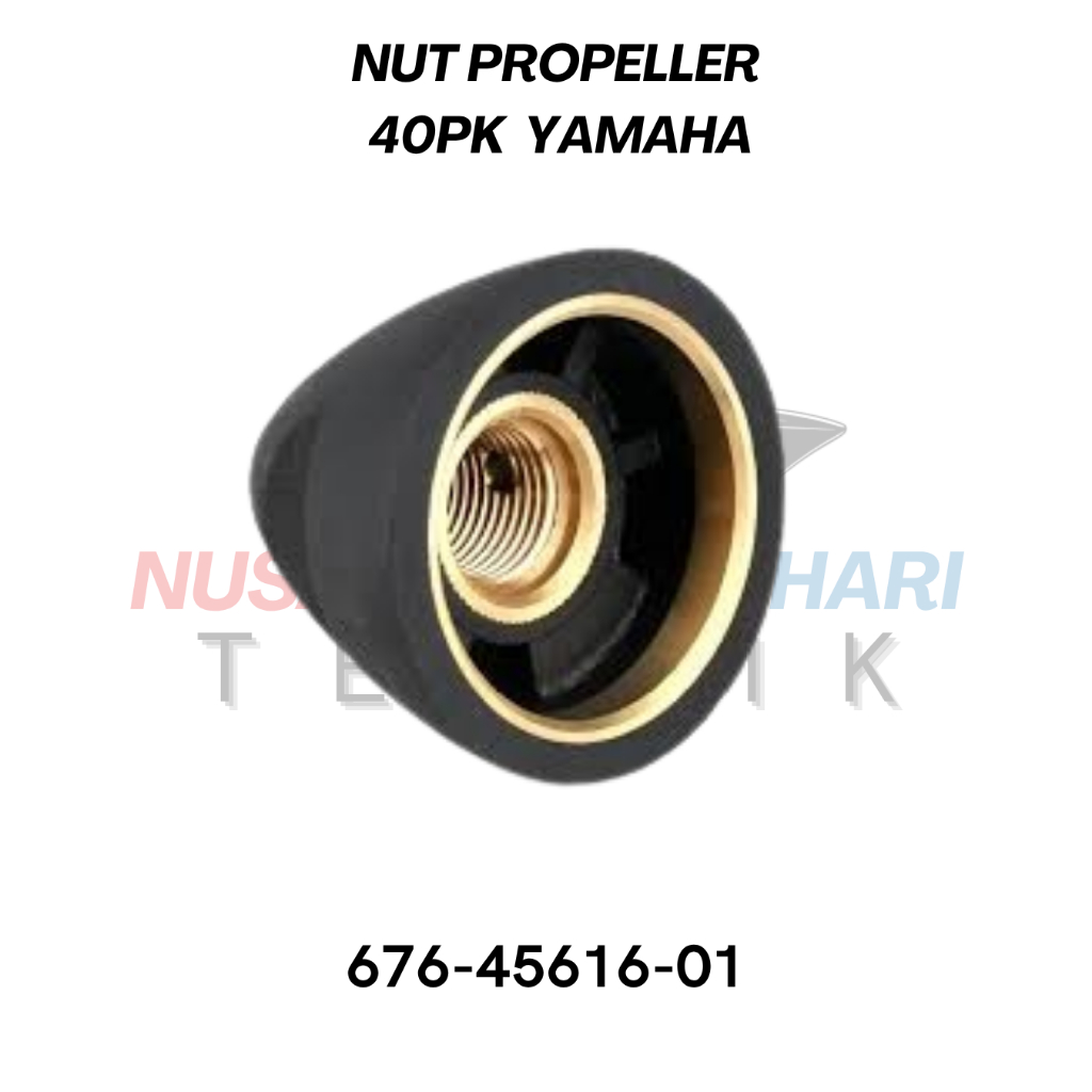 NUT PROPELLER TYPE PEN YAMAHA 40PK 676-45616-01 | NUT PROPELLER KIPAS BALING BALING MUR TYPE PEN SUK