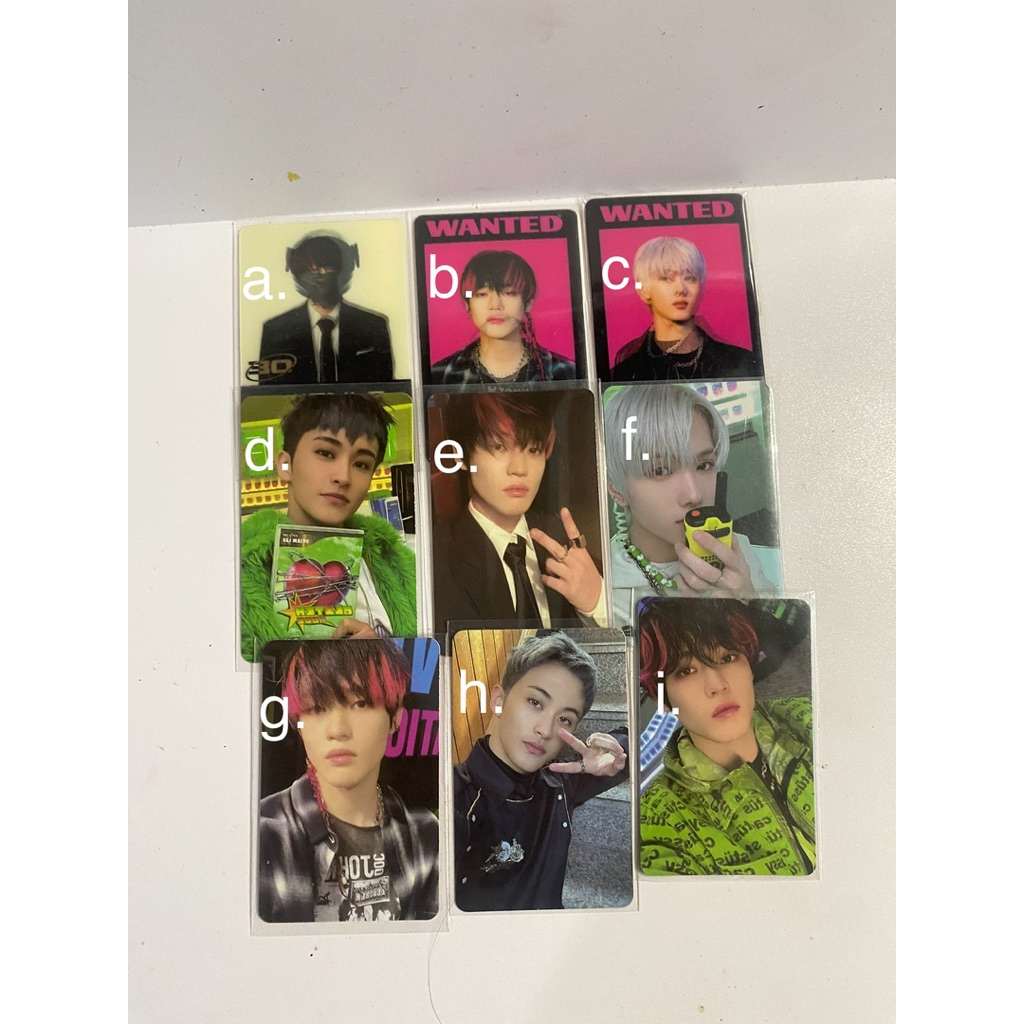 photocard nct dream official pc