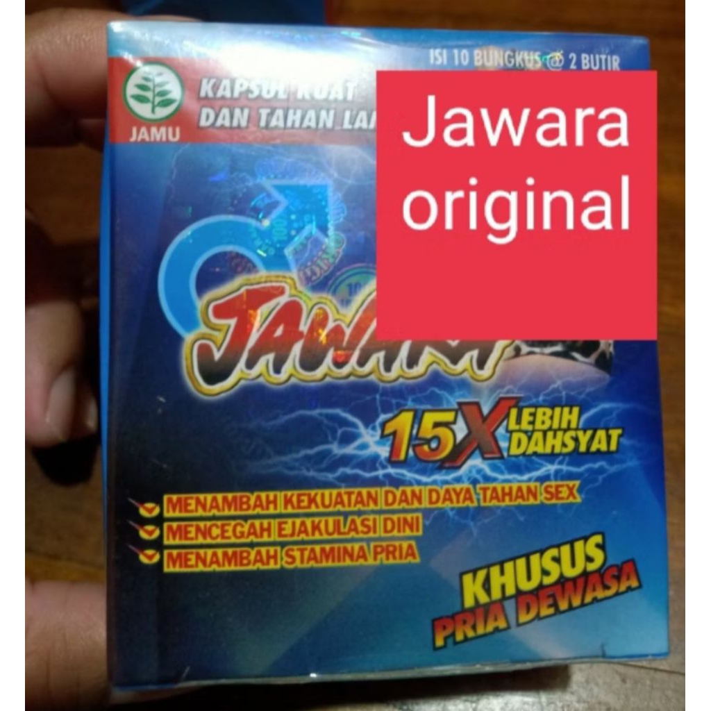 Kapsul 15x lebih dahsyat Jawara