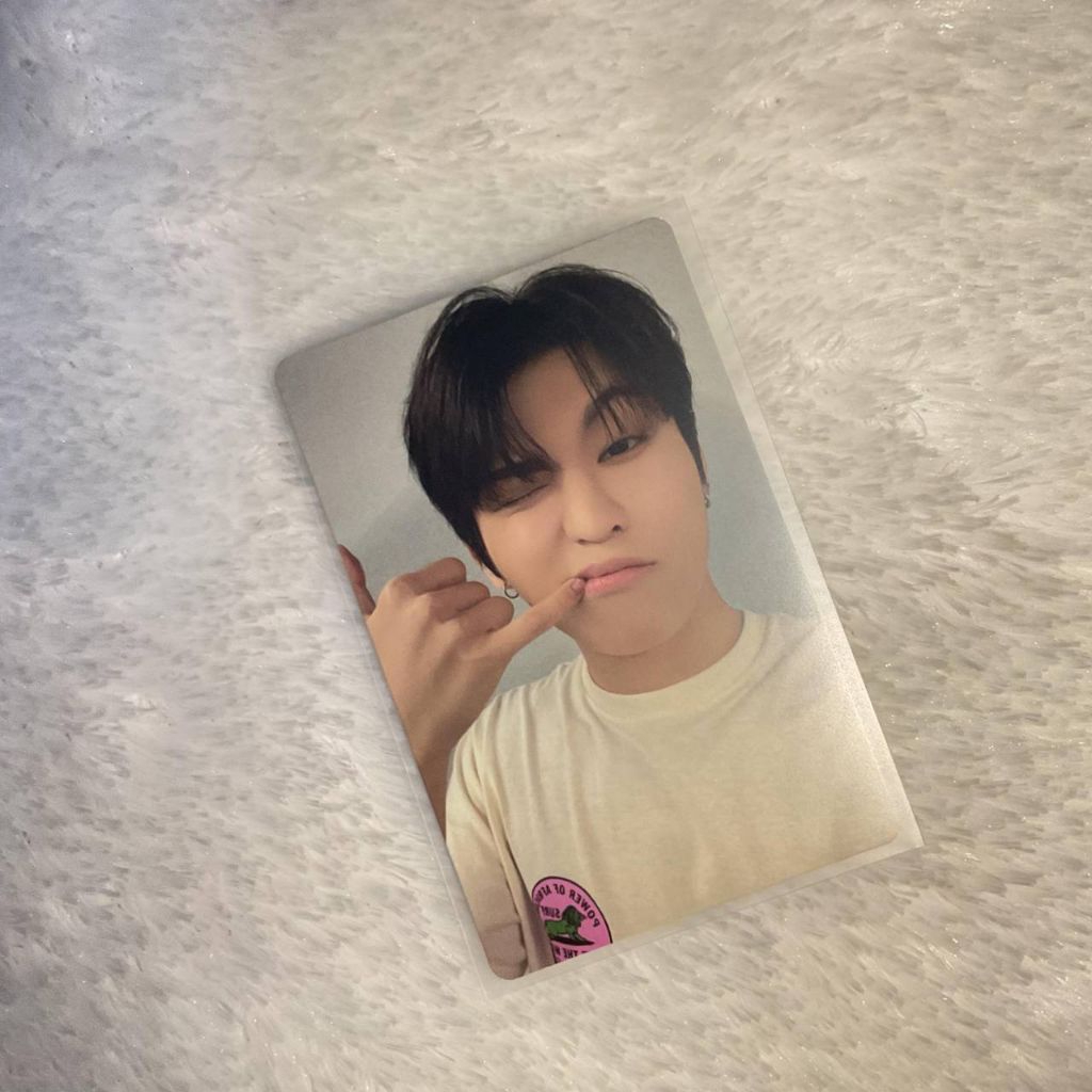 photocard jeongwoo treasure barudak yg select c ver