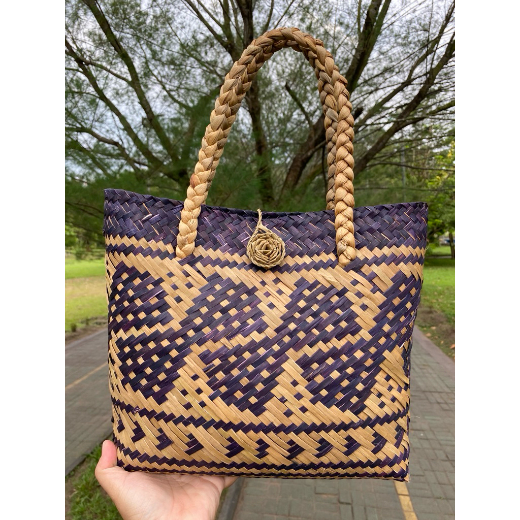 TAS PURUN ANYAMAN KHAS KALIMANTAN SELATAN 0055