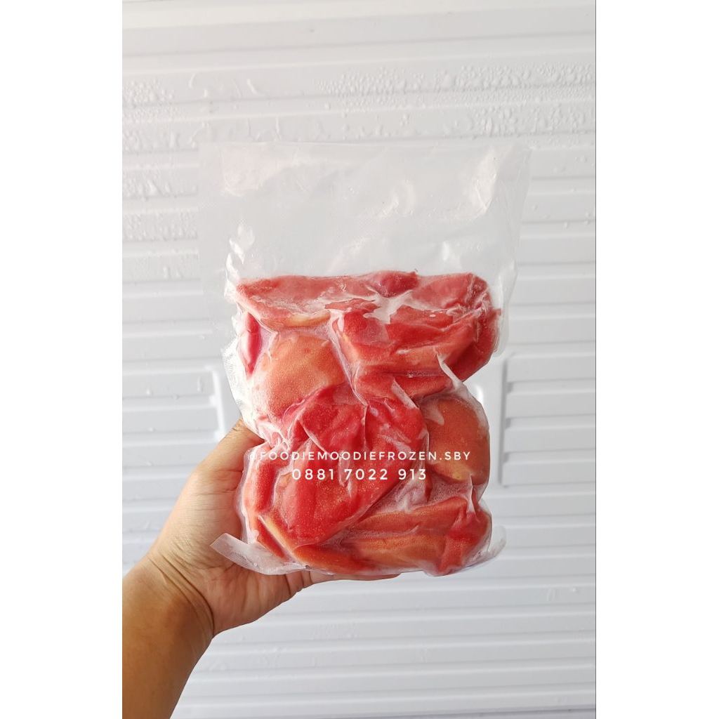 FROZEN buah jambu merah 500gr/ jambu merah biji frozen/ jambu biji/ guava fruit frozen