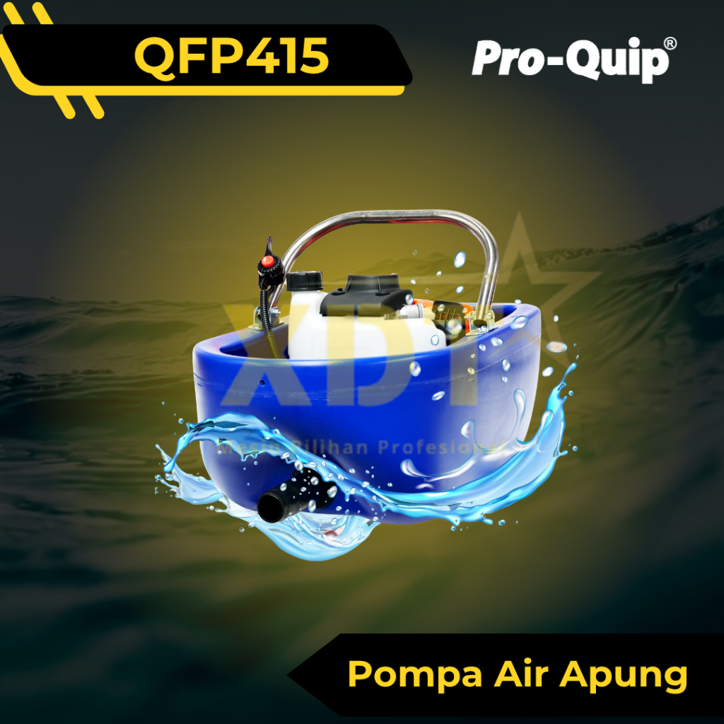 ProQuip QFP415 Mesin Pompa Air Irigasi Apung 4 Tak Floating Water Pump PROQUIP QFP415