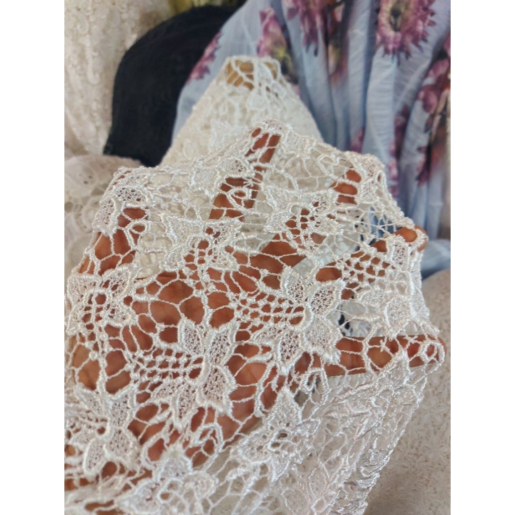 kain brokat prada premium  - kain brokat prada mewah  - kain brokat prada butik ( BW ) ic