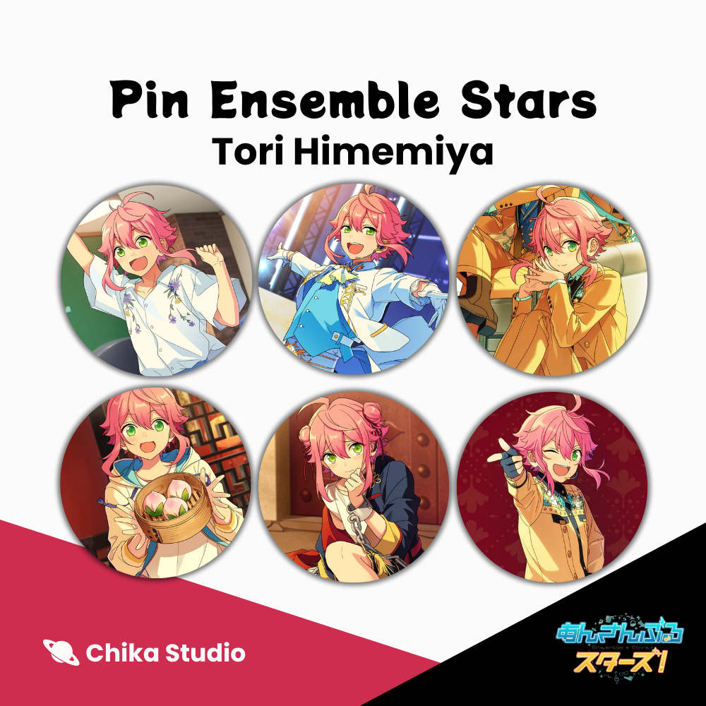 [Fan Merch] Pin Button Peniti Ensemble Stars - Tori Himemiya Part 2 | 25mm 32mm 44mm 58mm 75mm