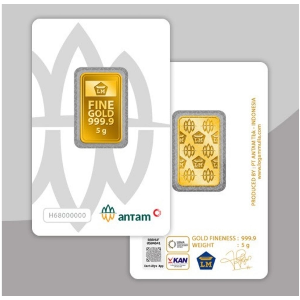ANTAM Emas Batangan - 5 gram (2023)