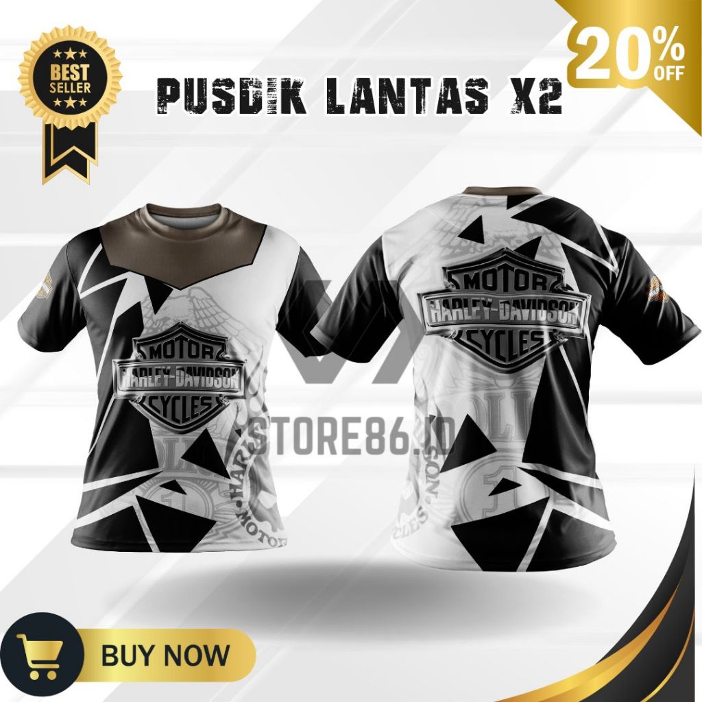JERSEY PUSDIK LANTAS X2 FULLPRINT SUBLIME / KAOS PUSDIK LANTAS DRIFIT / JERSEY PUSDIK LANTAS / FULL 
