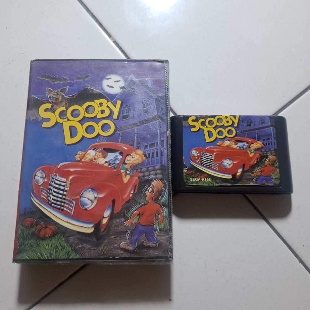 Kaset Sega Mega Drive Scooby - Doo Second