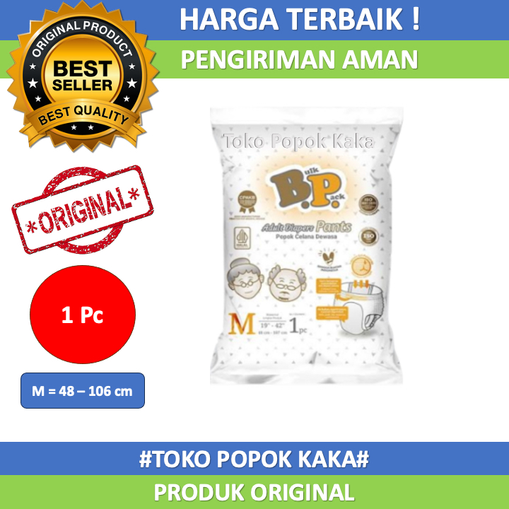 Bulk Pack Popok Celana Dewasa M L XL XXL - BP Popok Celana Dewasa