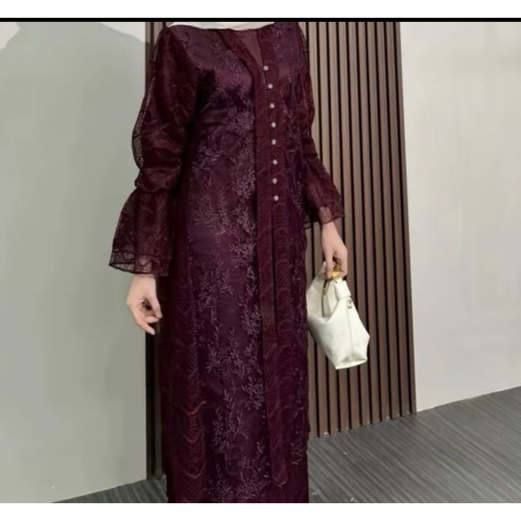 Burgundy Dress