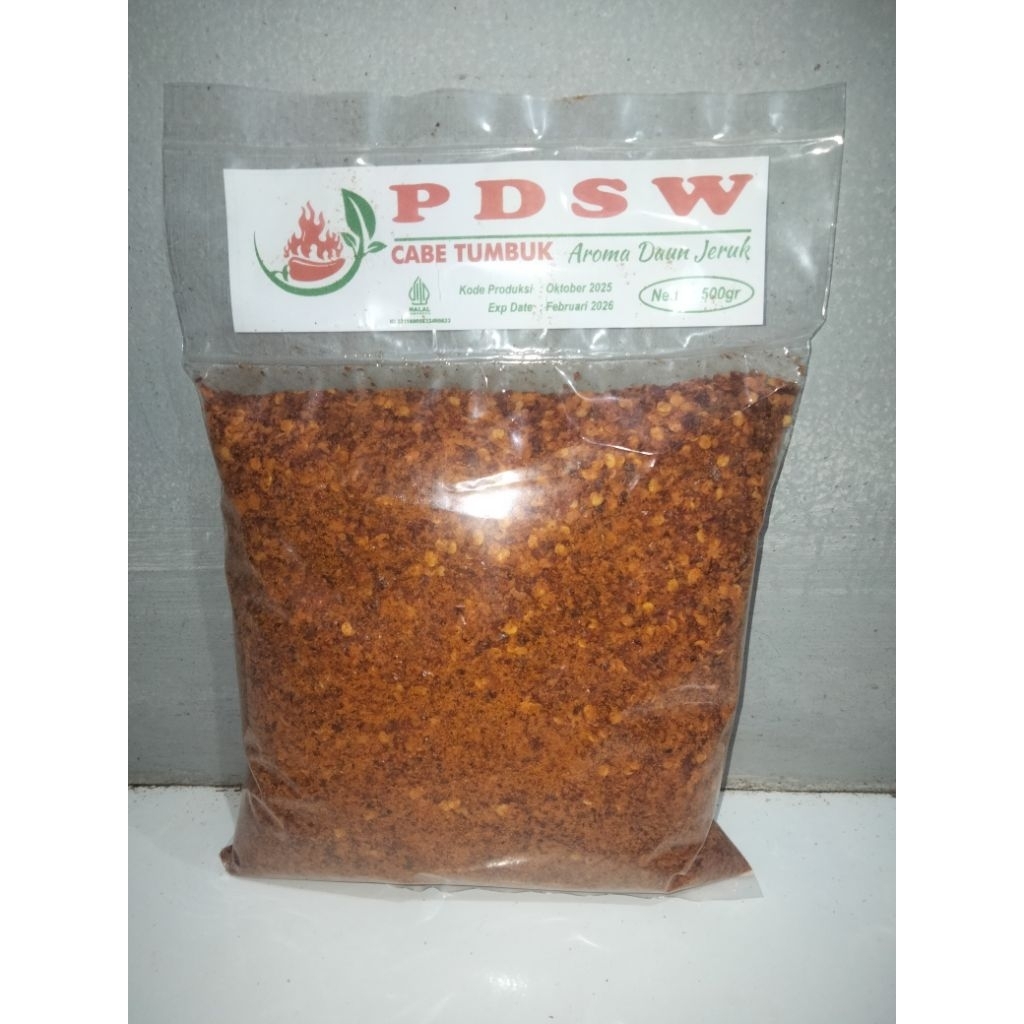 Cabe Giling Kering/Cabe Tumbuk Kering/Bahan Chili Oil/Bumbu Cabe Instan 500 Gram (gr)