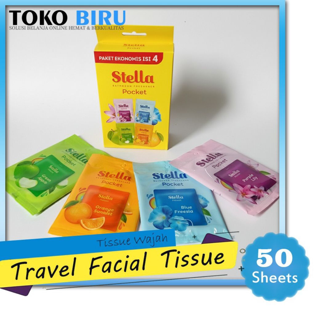 STELLA Pocket Pengharum Kamar Mandi | Pewangi Toilet Praktis & Awet