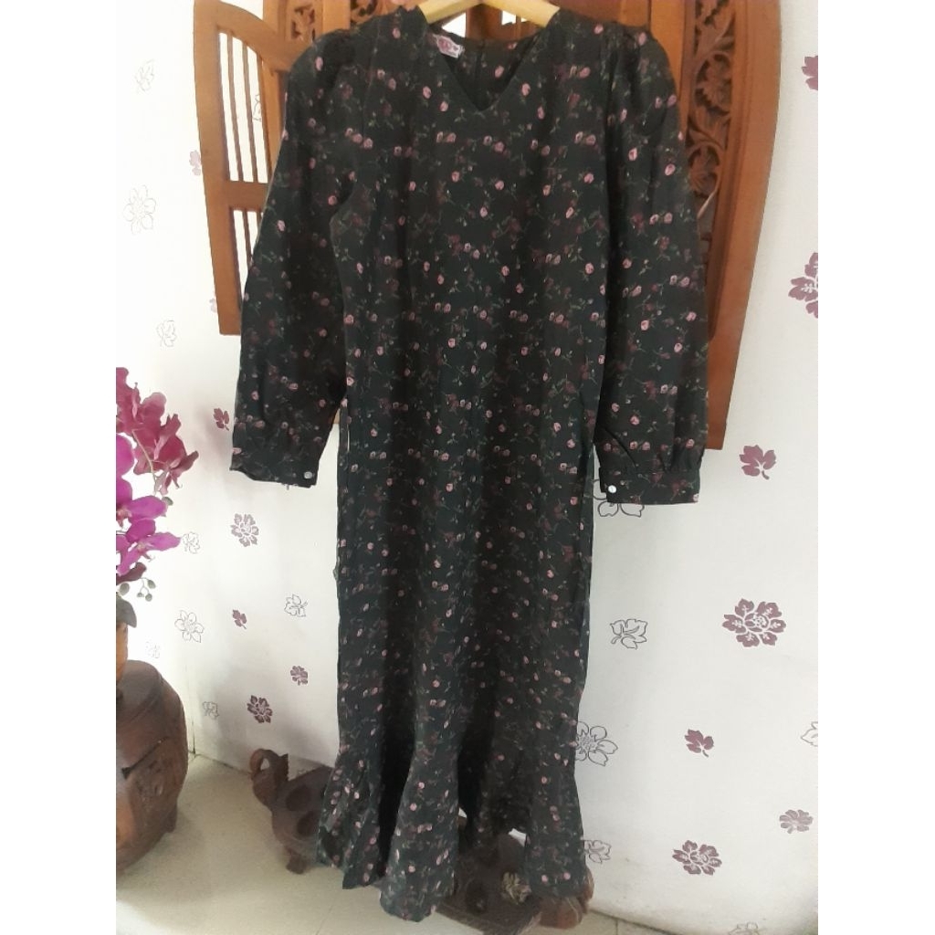 Baju Gamis Wanita Preloved Second Branded GES❤ ( LD 95 P 120 )