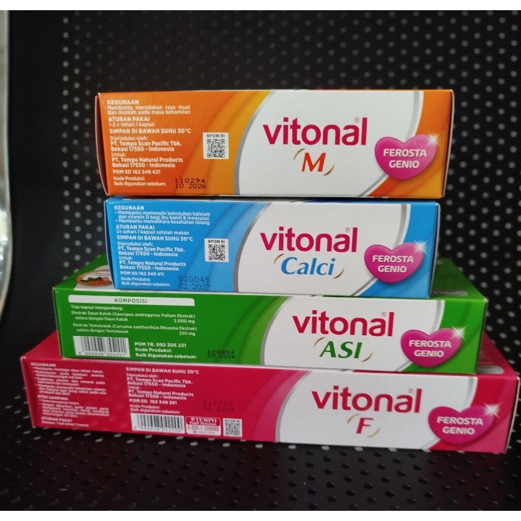 Vitonal F/M/Asi/Calci/Genio  per box