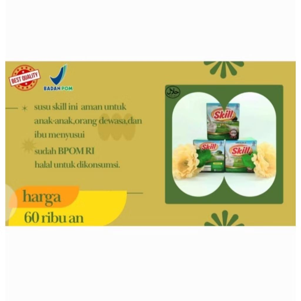 SUSU SKILL ETAWA KAMBING BUBUK