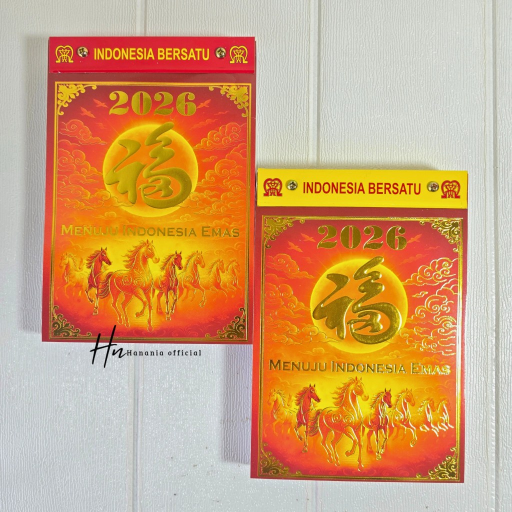 KALENDER HARIAN SOBEK 2026 MENUJU INDONESIA EMAS TAHUN 2026 / KALENDER 2026 /KALENDER MURAH