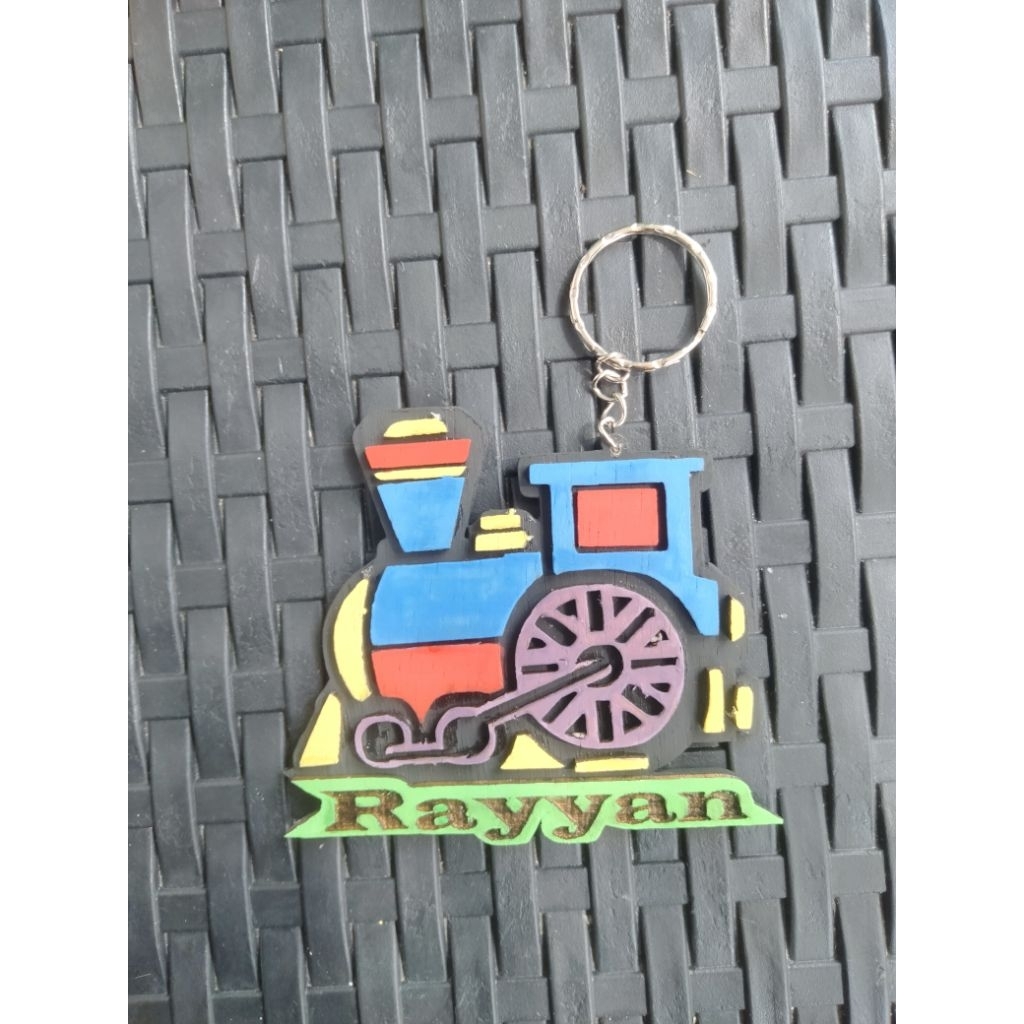gantungan kunci locomotif