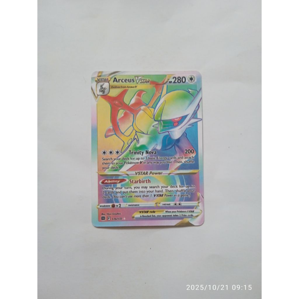 kartu arceus pokemon