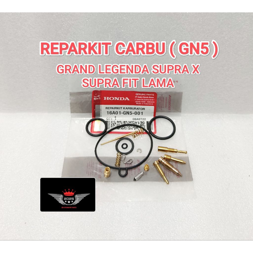REPARKIT KARBU ( GN5 ) HONDA SUPRA X GRAND SUPRA FIT LAMA REPAIRKIT KARBURATOR DALEMAN KARBU HIGH QU