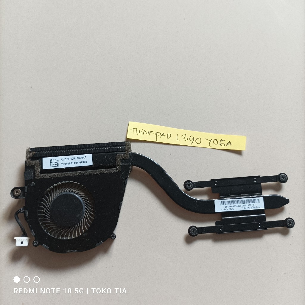 Fan Heatsink Lenovo Thinkpad L390 Yoga original 02DL857 Thinkpad Yoga L390
