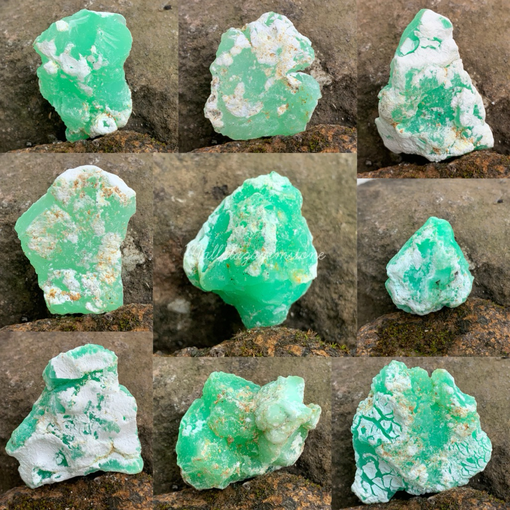 bongkahan giok bau bau asli natural / batu giok bau bau / bahan batu giok bau bau / batu giak hijau