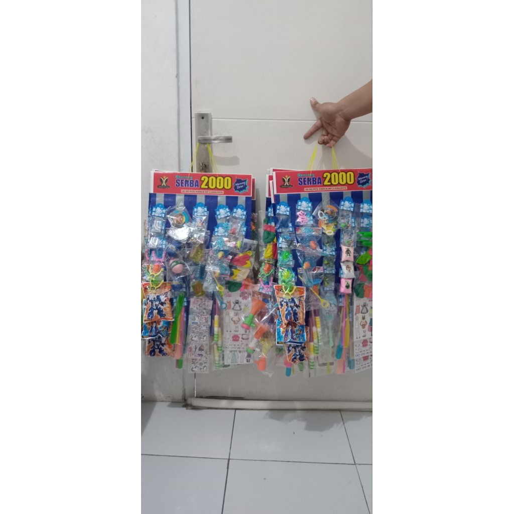 Paket Usaha Mainan Renceng serba 2000 isi 50pcs  | Mainan Renceng 2000an | Renceng 2000an | Mainan 2