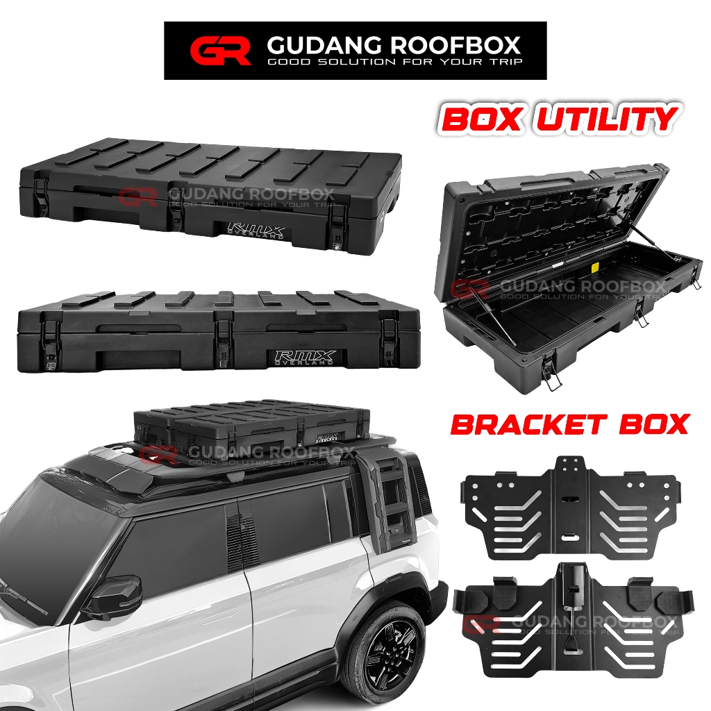 Box Utility For Roof Rack Utility Box Penyimpanan Peralatan Mobil Box Atas Mobil RMX