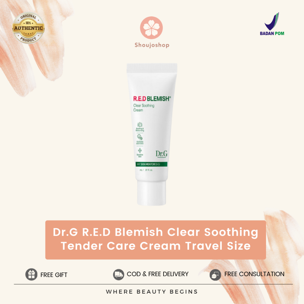 Dr.G R.E.D Clear Soothing Cream 10ml Cica Hydrating DRG