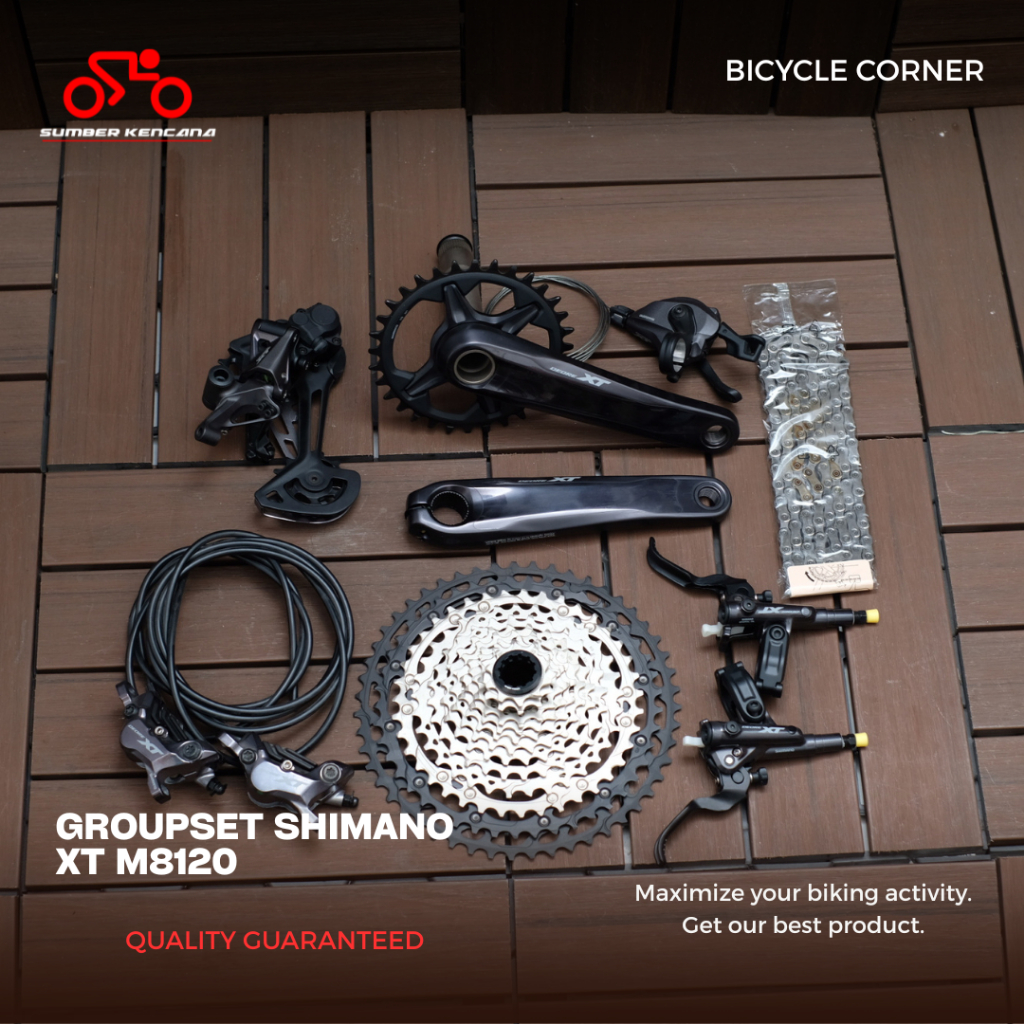 GROUPSET SHIMANO XT M8120 4 PISTON