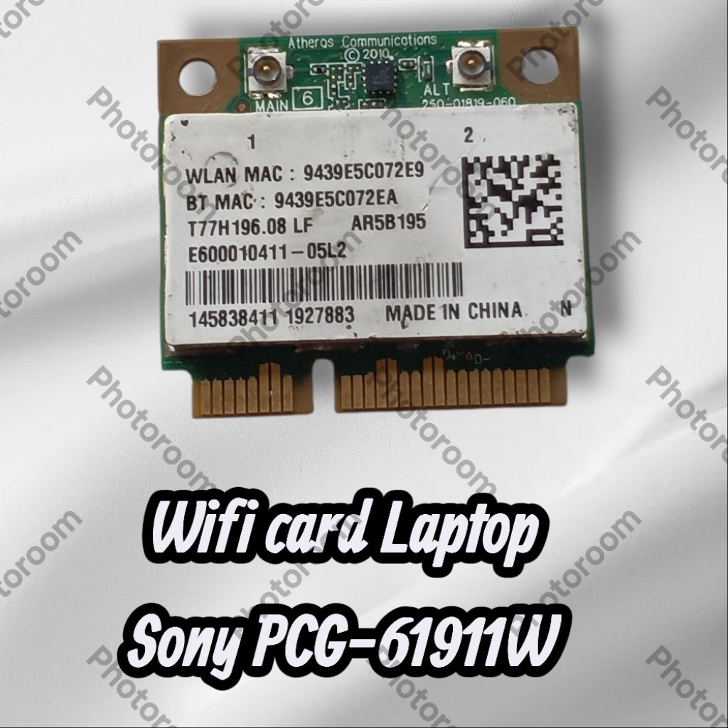 Wifi card Laptop Sony PCG-61911W