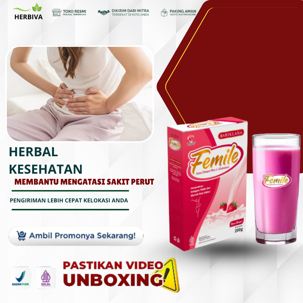 Susu Etawa Femile - Jamu Sakit Perut Sebelah Kanan Kiri,sakit Perut Saat Haid, Mencret, Lemas, Bab K