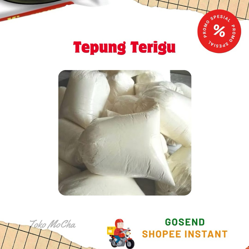 Tepung Terigu Protein Rendah 1kg