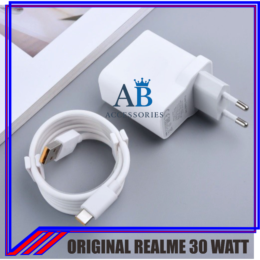 Realme Super Vooc Charger 30W Realme Super Vooc Ori Fast Charger