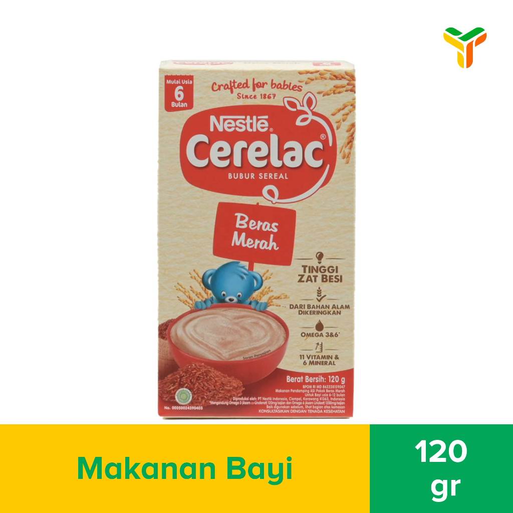 Nestle Bubur Beras Merah 120 Gram