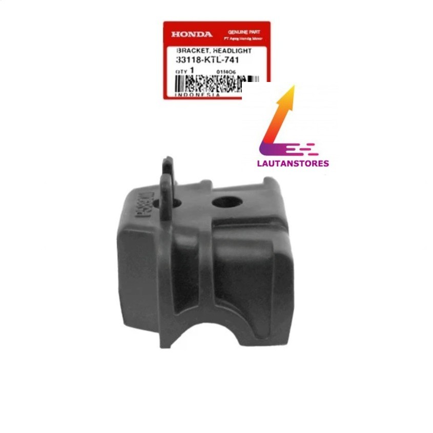 33118-KTL-741 Bracket Lampu Depan Supra Fit New