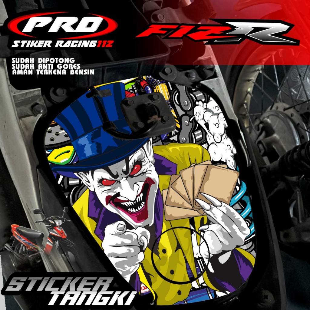 STIKER TANGKI FIZR STIKER TANGKI TEMPEL BODY MOTOR FIZR STIKER TANGKI FIZR