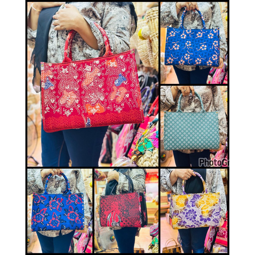 Tas Motif Batik Jumbo