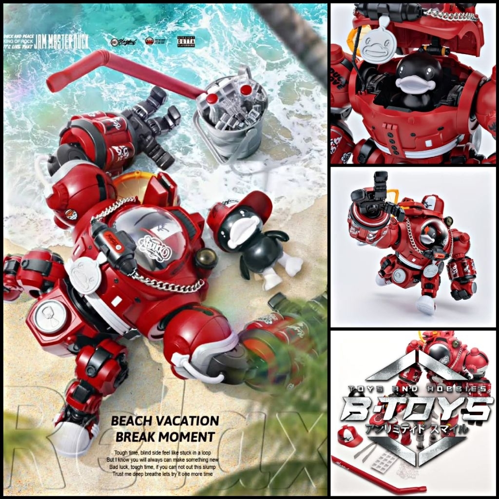 Yolopark SOSKILL x ULTRA EGG x B.Duck Second Edition HipHop Duck model kit