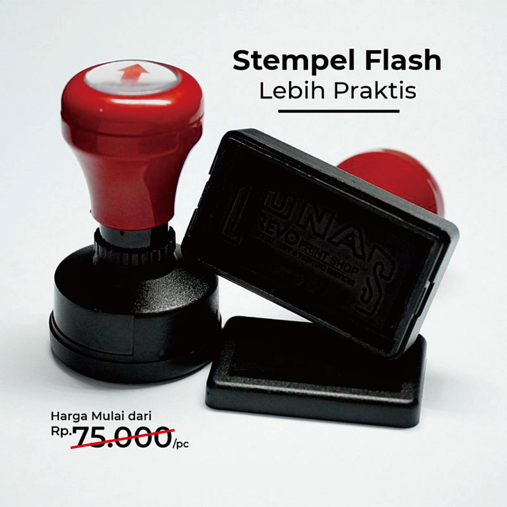 Stempel Custom / Stempel Expired date / Custom Logo / Flash / Cap Custom / Cap kayu / Stempel