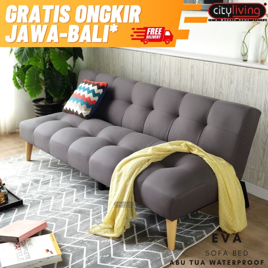 City Living EVA versi 2.0 Sofabed free ongkir Jawa Bali* #sofabed #sofa3dudukan #sofaselonjor #sofam
