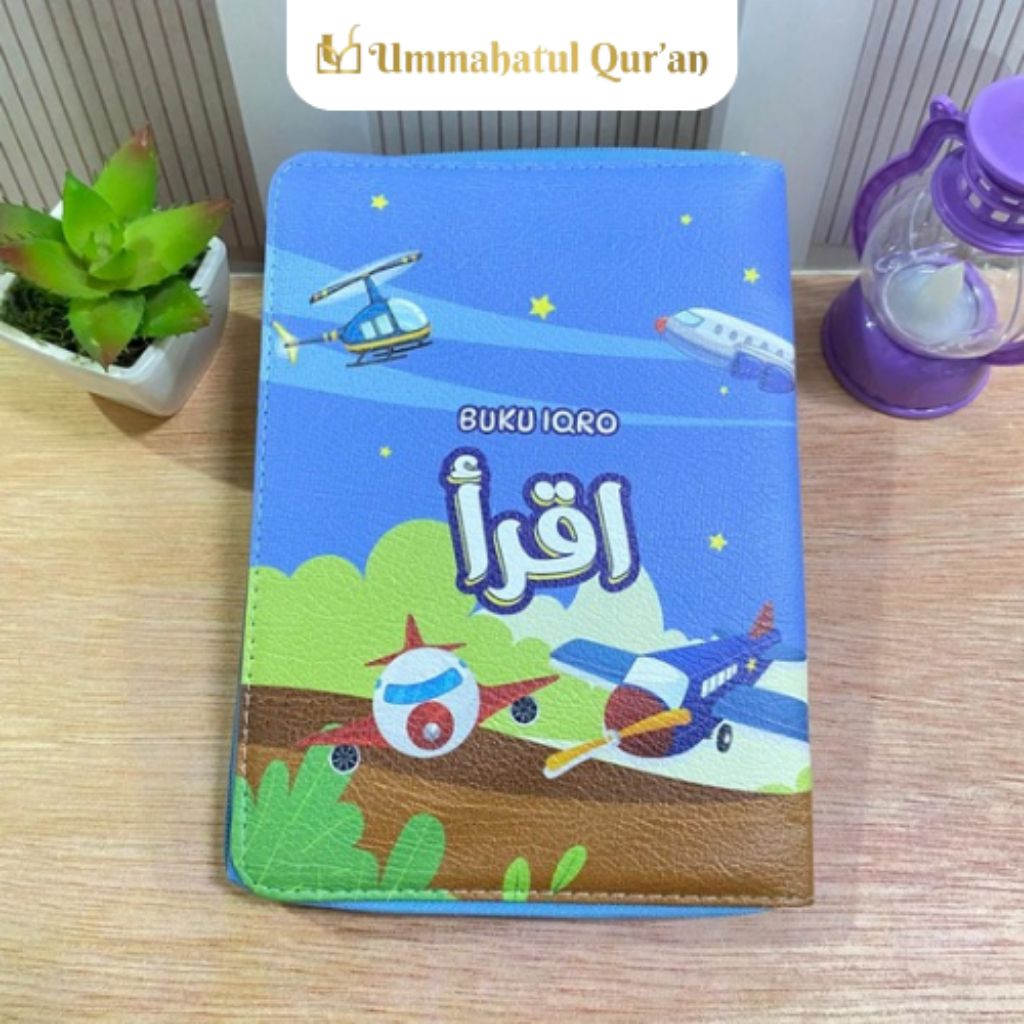 Iqro Kaleb Jilid 1-6 Sampul Kaleb Resleting Iqro Fullcolor Desain Lucu Untuk Anak