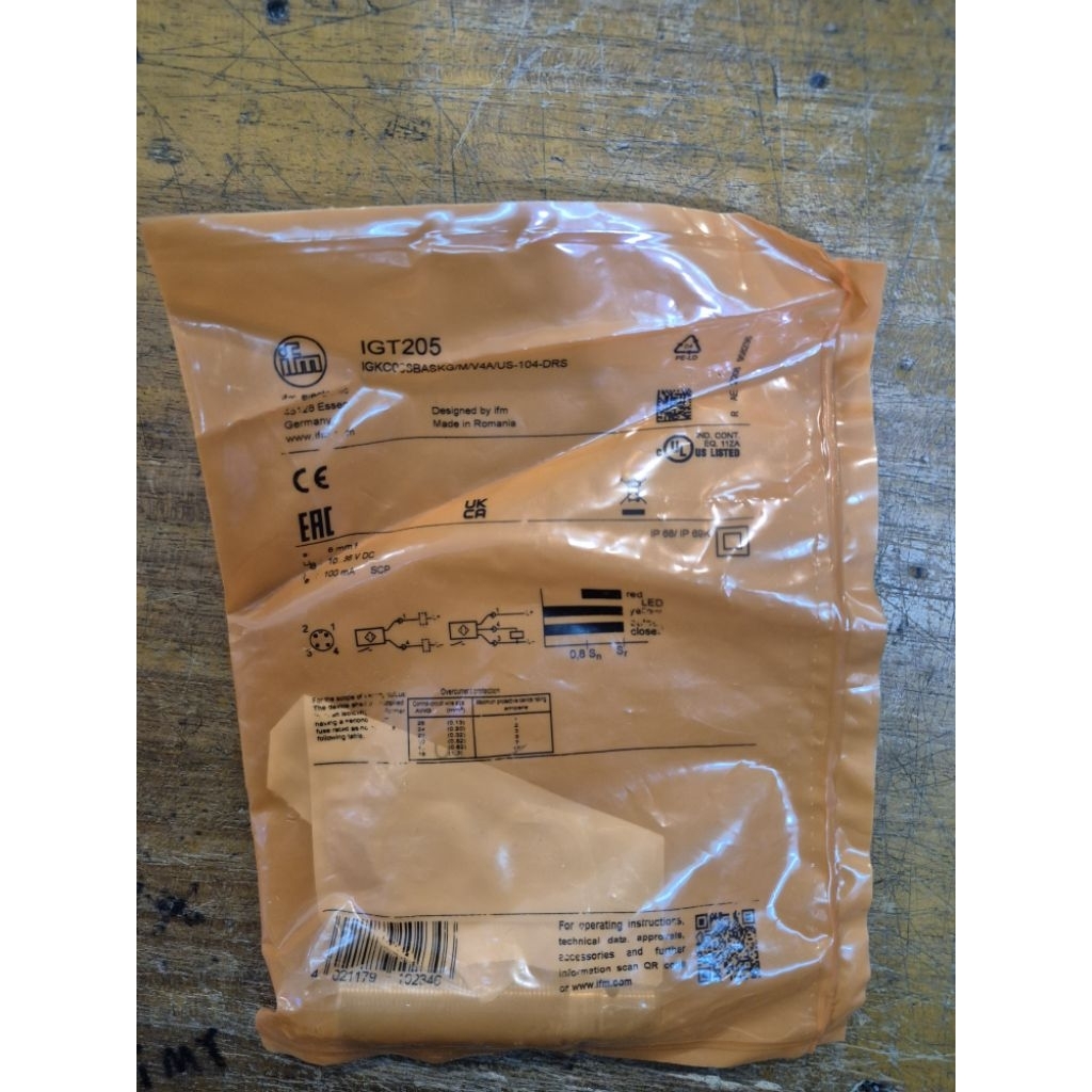 IGT205 IFM Proximity Sensor