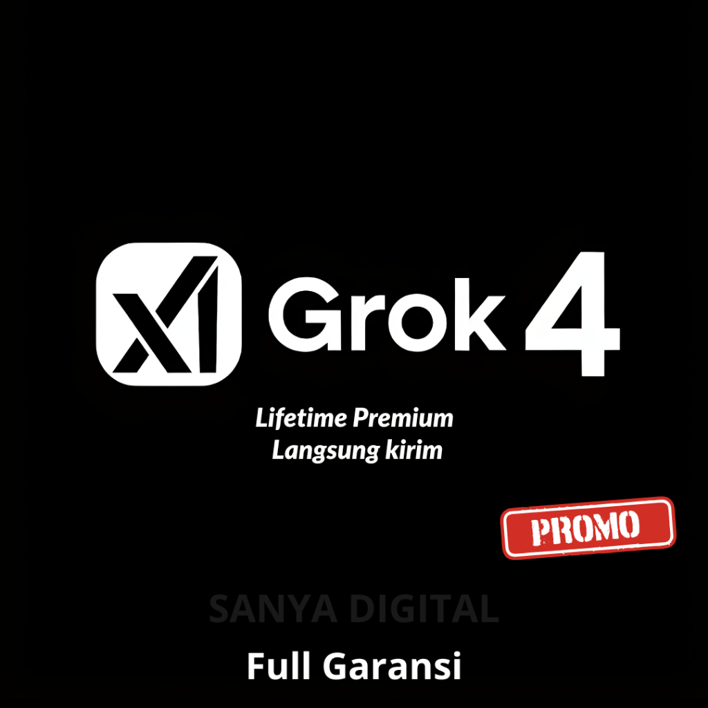 LIFETIME GROK 04 Pro SUPER GROK | 1 Tahun Full Garansi
