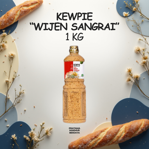 Kewpie Salad Dressing Wijen Sangrai / Kewpie Wijen Sangrai 1 kg